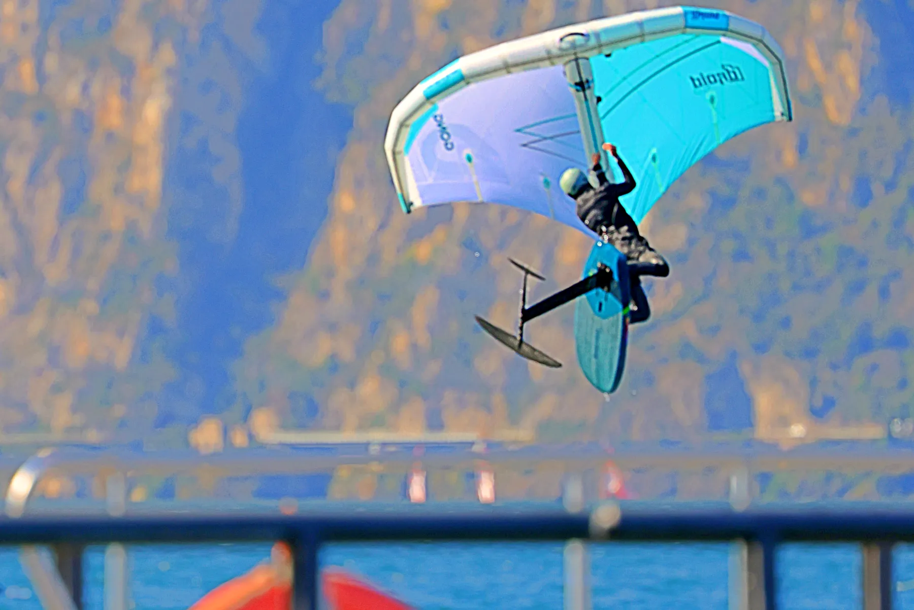 Paul during a water sports session