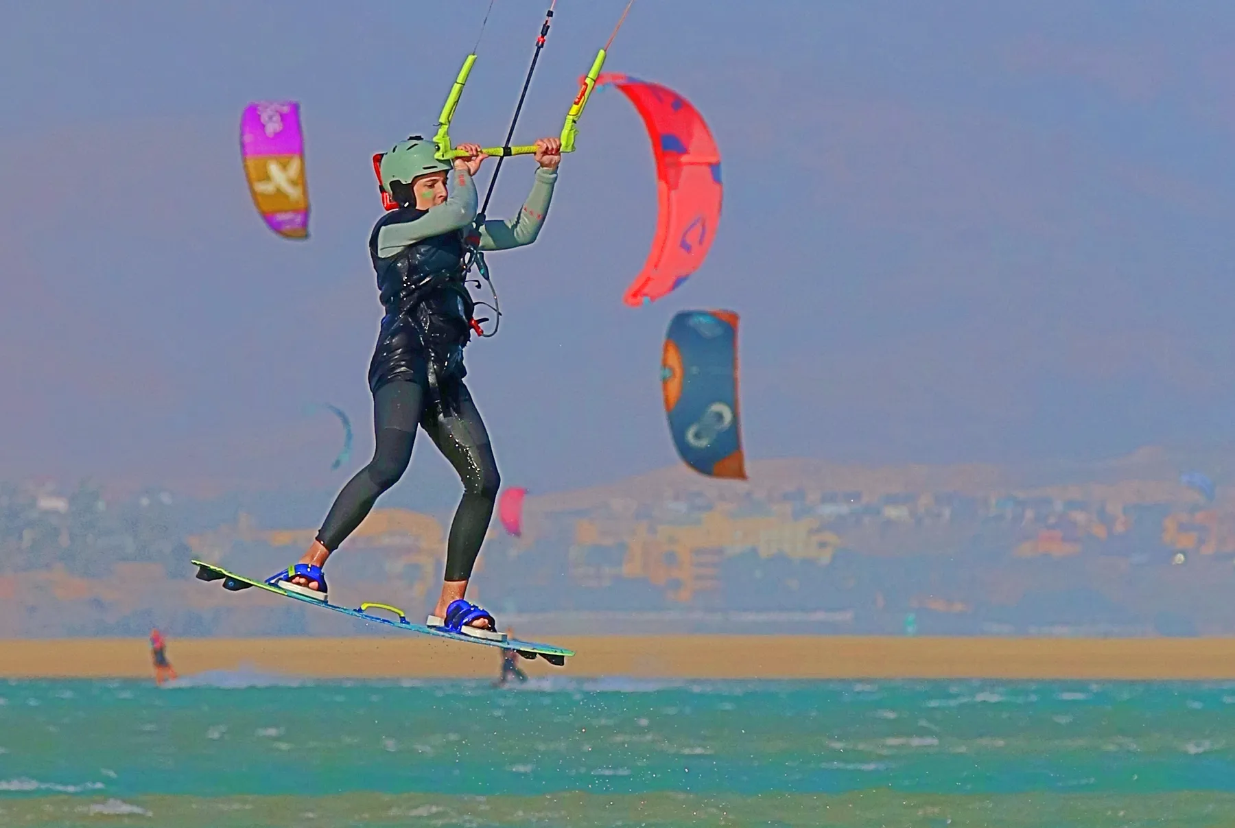 Paul during a water sports session