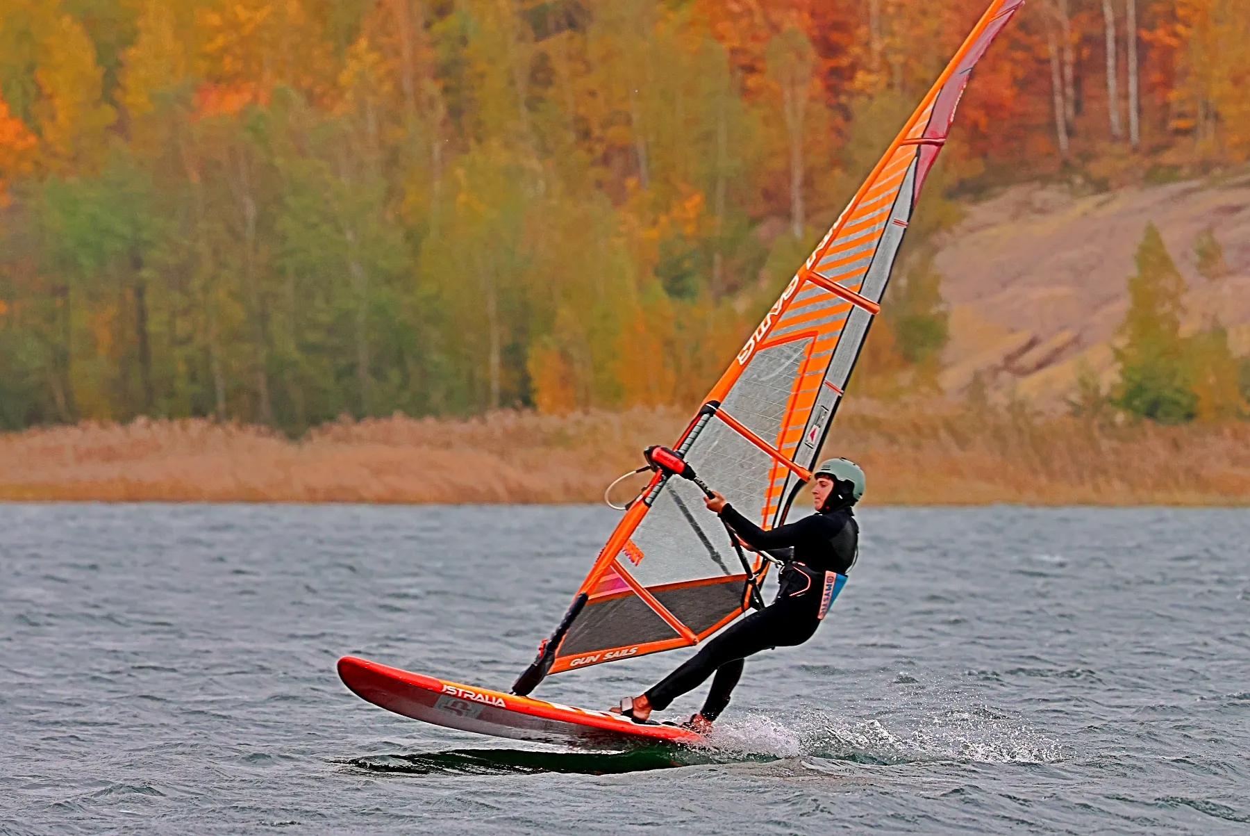 Paul during a water sports session