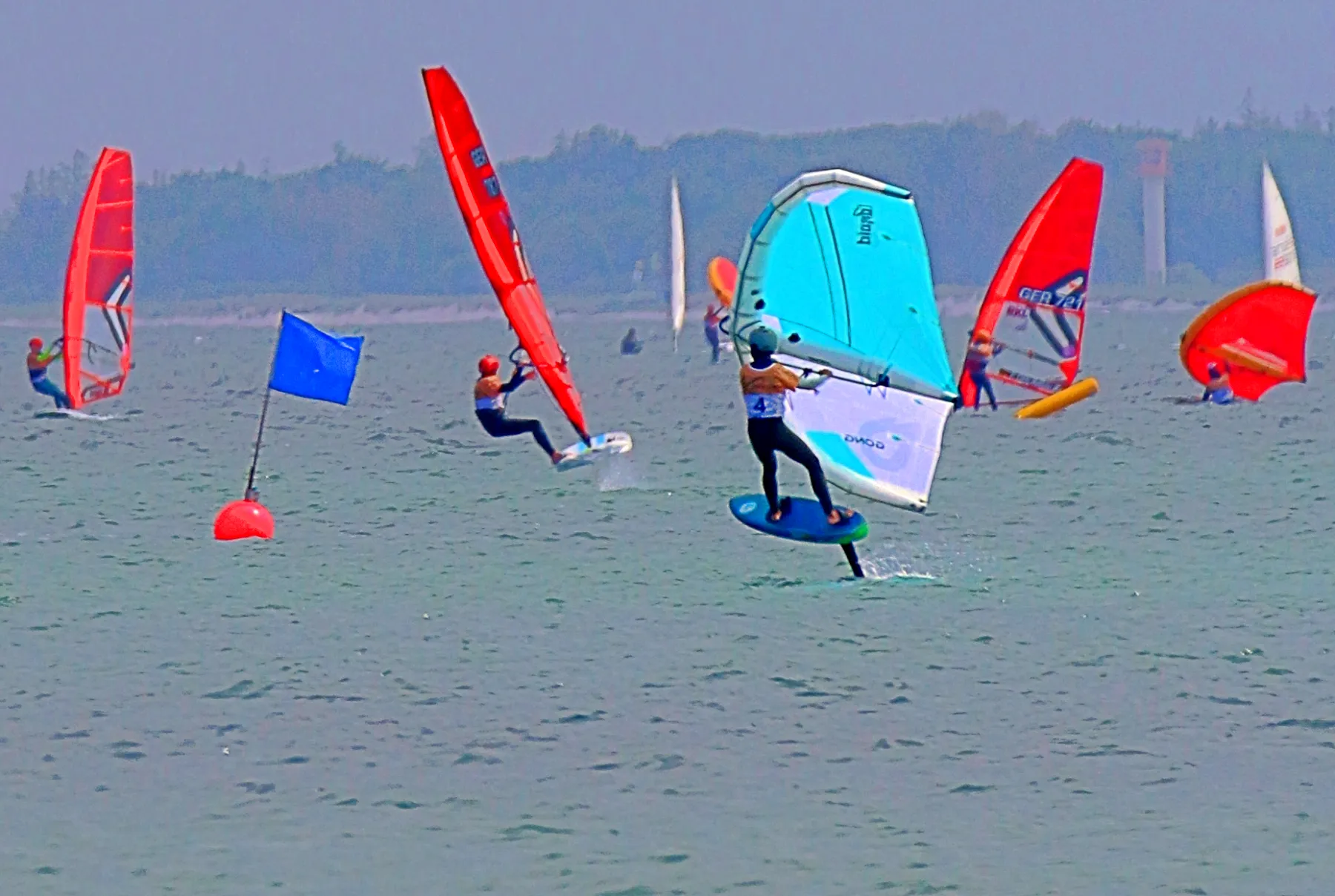 Paul during a water sports session