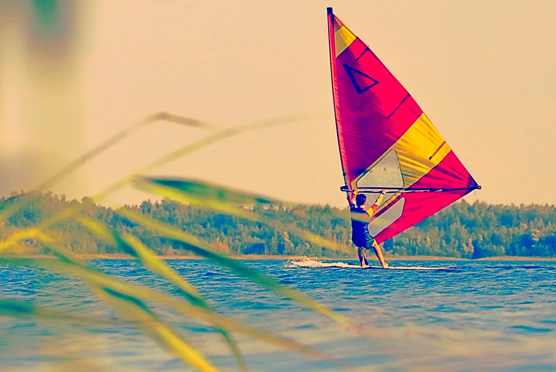 Paul during a water sports session