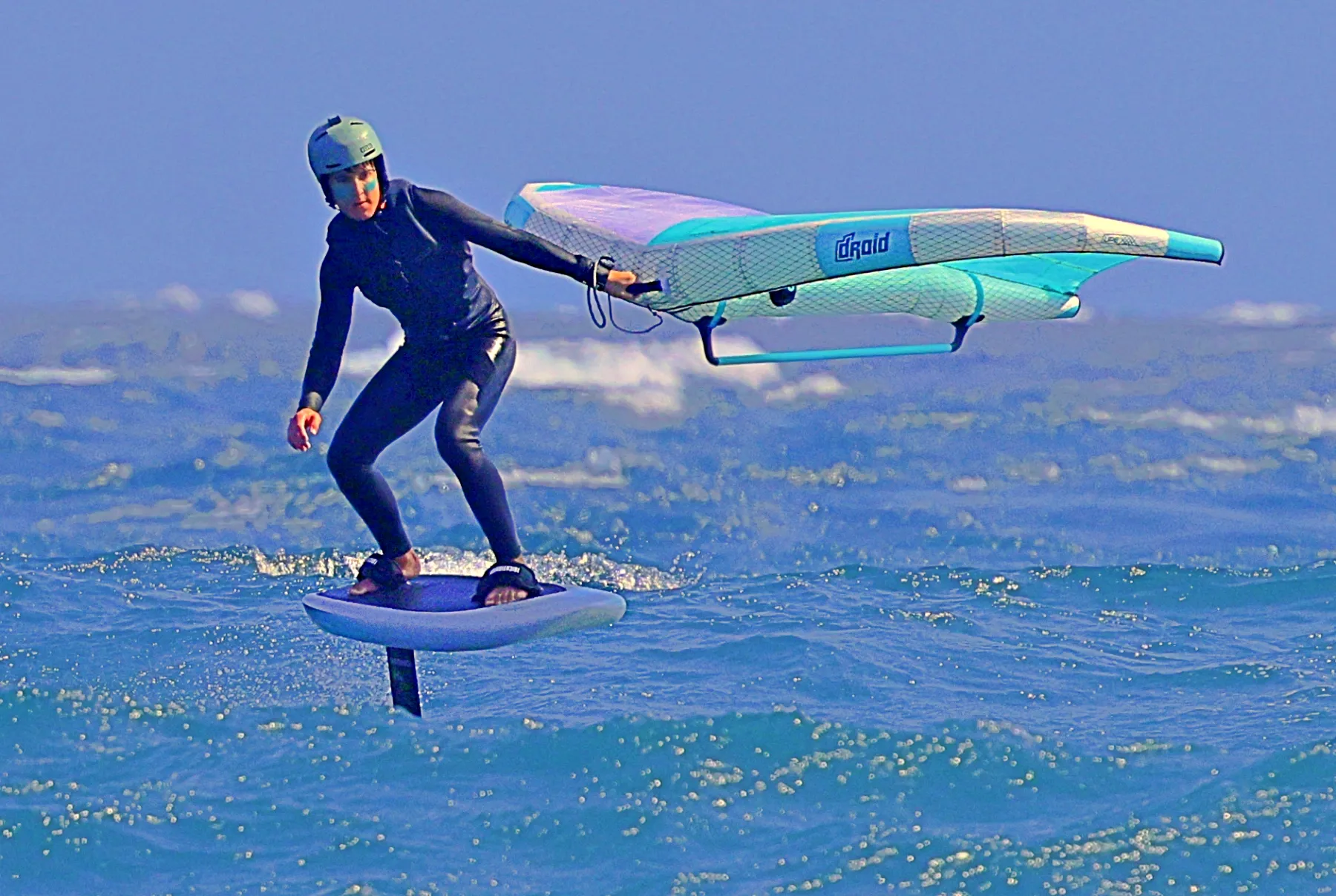 Paul during a water sports session