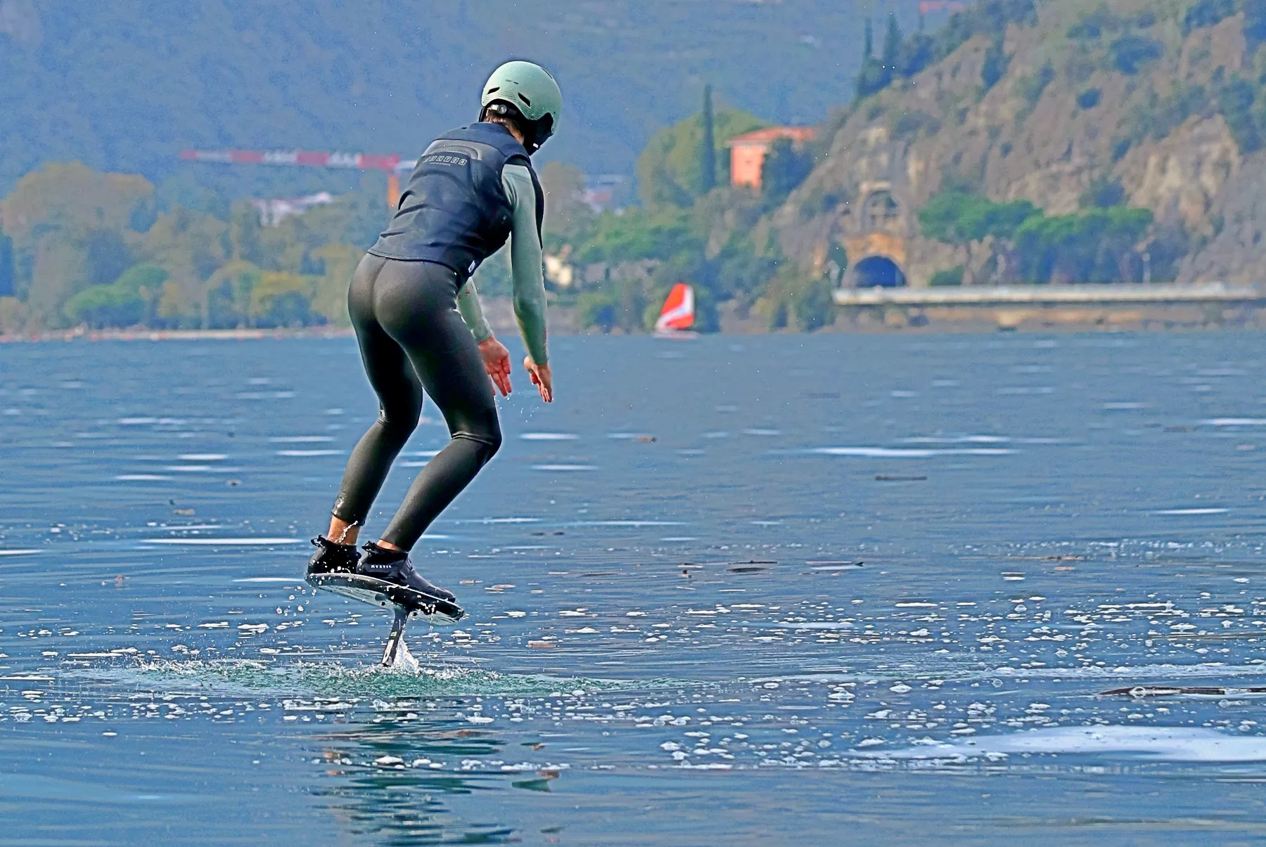 Paul during a water sports session