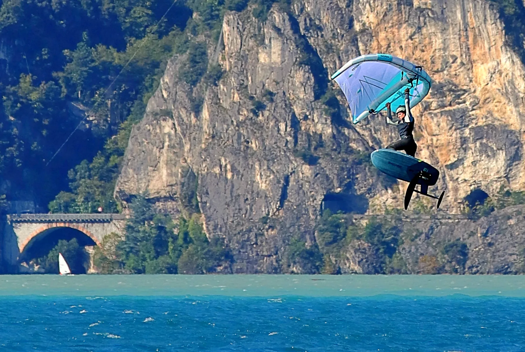 Paul during a water sports session