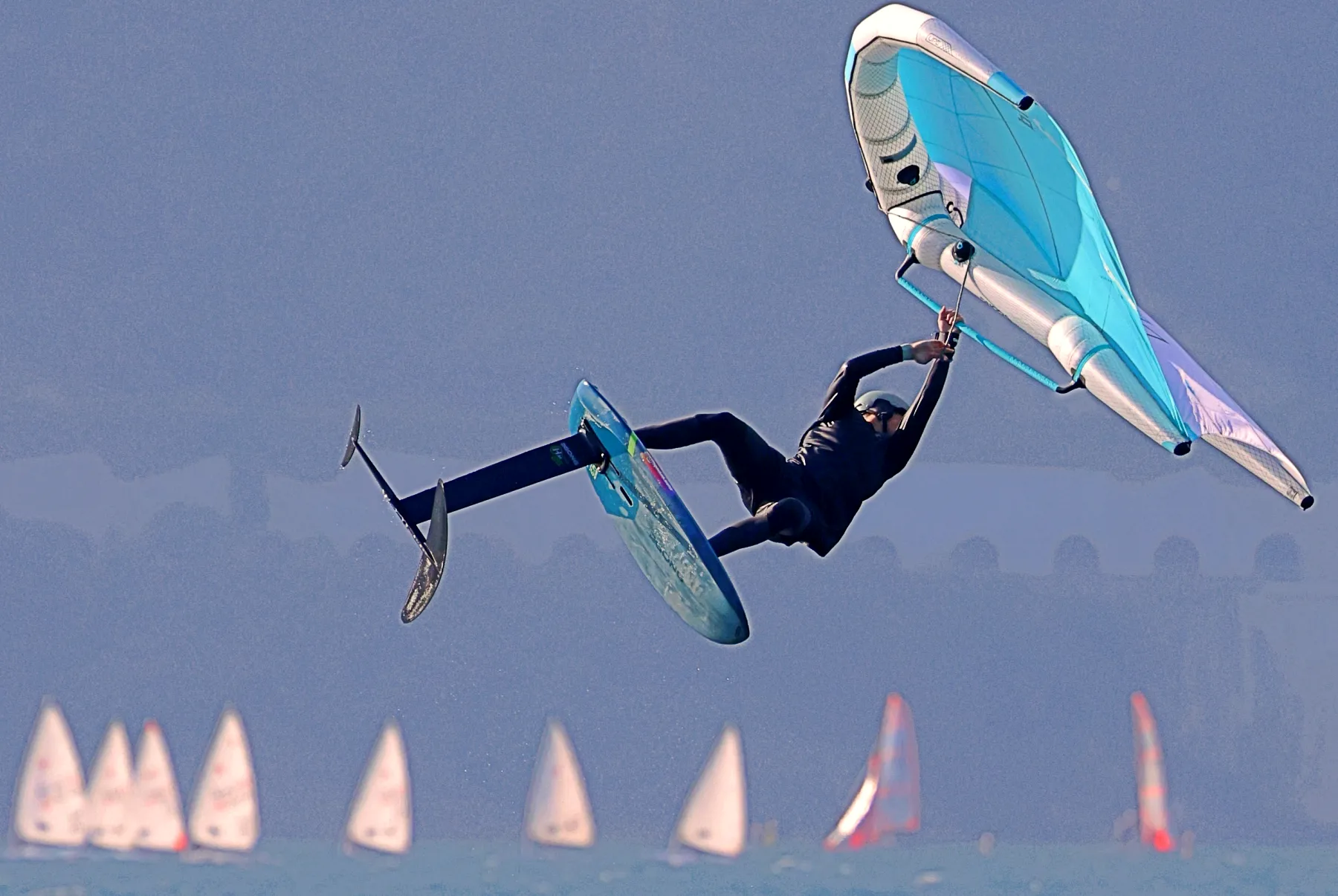 Paul during a water sports session