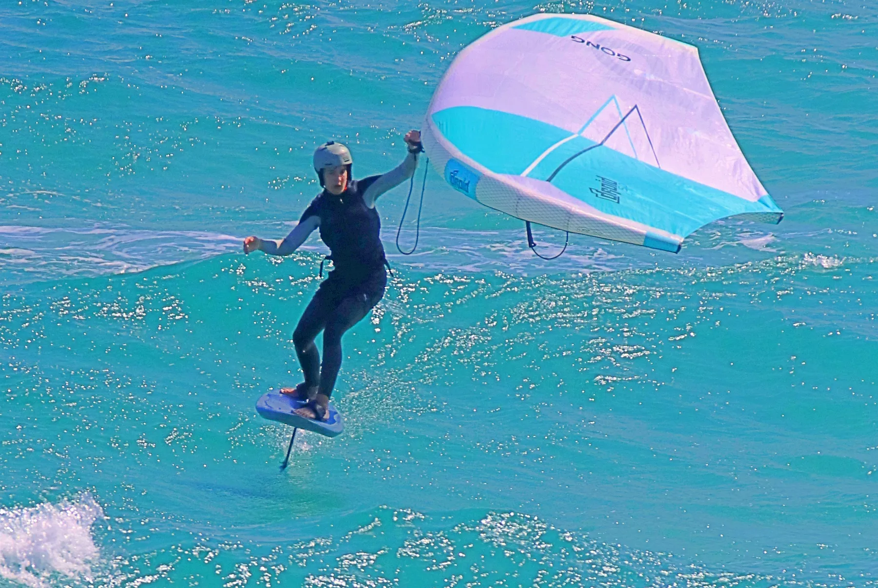 Paul during a water sports session