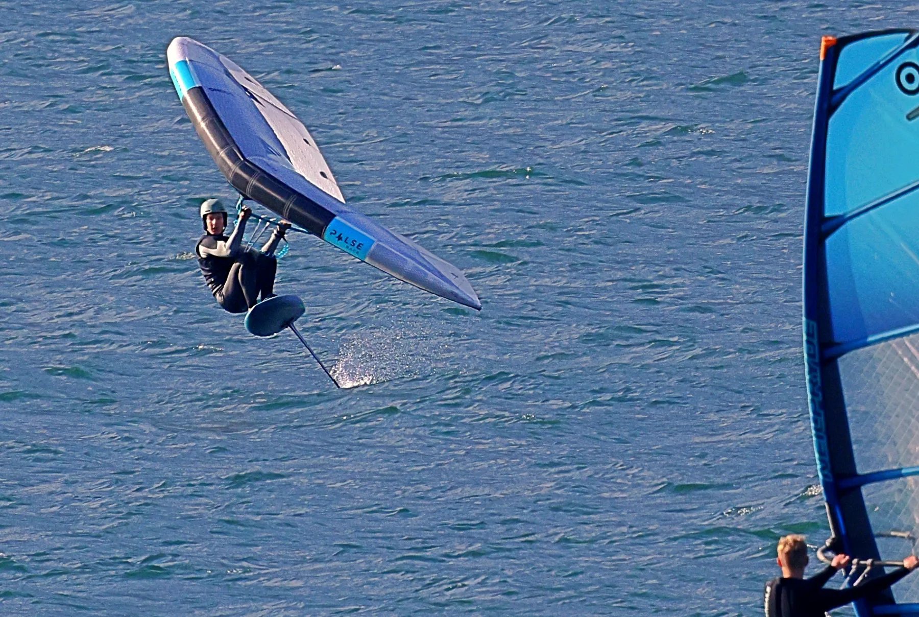 Paul during a water sports session